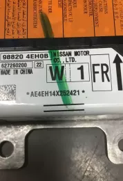 AE4EN14X252421 блок управления AirBag (SRS) Nissan Qashqai 2015