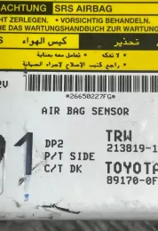 96650227F0 блок управління airbag (srs) Toyota Corolla Verso E121 2005