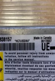 HC7UE0DK4 блок управління airbag (srs) Chevrolet Captiva 2009