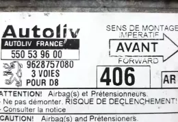 102151 блок управління airbag (srs) Peugeot 406 2000