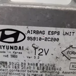 HAE3022 блок управління airbag (srs) Hyundai Coupe 2001