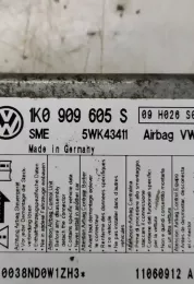 11060912A блок управління airbag (srs) Skoda Octavia Mk2 (1Z) 2006