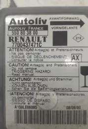 A159LE06085 блок управления AirBag (SRS) Renault Scenic RX 2000
