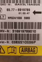 03B3221C0289P блок управления AirBag (SRS) BMW 5 E39 1999