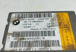 SO692955701E блок управления AirBag (SRS) BMW 1 E81 E87 2002