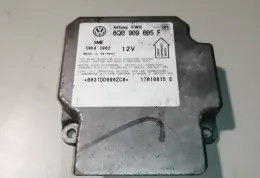 6Q0909605F блок управления AirBag (SRS) Volkswagen Bora 2001