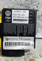 3C090605J блок управління airbag (srs) Volkswagen PASSAT B6 2008