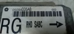 035AB блок управління airbag (srs) Chrysler Voyager 2004