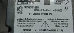 9659531880 блок управління airbag (srs) Peugeot 607 2005