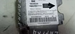 09229303 блок управления AirBag (SRS) Opel Zafira A 2002