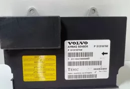 31318792 блок управління airbag (srs) Volvo XC60 2011