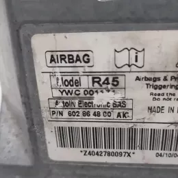 602864800AK блок управления AirBag (SRS) MG ZS 2000