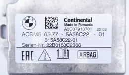 315A58C22 блок управління airbag (srs) BMW 1 F40 2019
