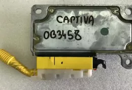 96838157 блок управления AirBag (SRS) Chevrolet Captiva 2009