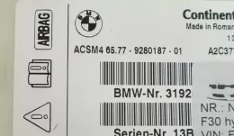 9280187 блок управления AirBag (SRS) BMW 3 F30 F35 F31 2013
