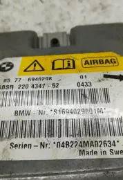 04B224MA02634 блок управления AirBag (SRS) BMW 3 E90 E91 2009