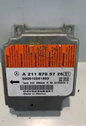 500510261833 блок управління airbag (srs) Mercedes-Benz E W211 2005