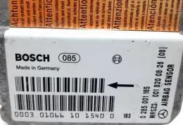 00182008826 блок управління airbag (srs) Mercedes-Benz SLK R170 2000