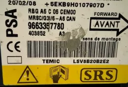 48804 блок управління airbag (srs) Citroen C2 2003