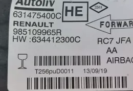 631475400C блок управління airbag (srs) Renault Scenic IV - Grand scenic IV 2019