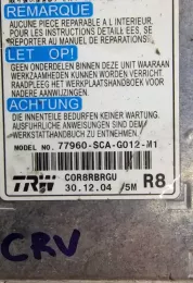 77960SCAG012M1 блок управління airbag (srs) Honda CR-V 2009
