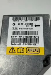 01B2372C0087T блок управления AirBag (SRS) BMW 5 E39 2002