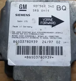 BQS03780939 блок управління airbag (srs) Opel Vectra B 1999