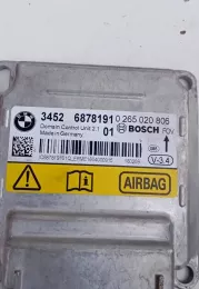6678191 блок управления AirBag (SRS) BMW 6 F06 Gran coupe 2017