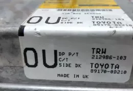 88630 блок управління airbag (srs) Toyota Yaris 2005