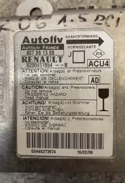 00440273974 блок управління airbag (srs) Renault Scenic II - Grand scenic II 2006
