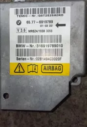 02B1494C0020F блок управління airbag (srs) BMW 5 E39 2003