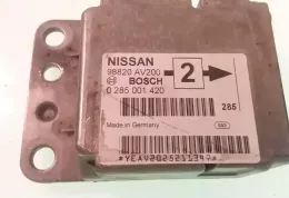 285001420 блок управления AirBag (SRS) Nissan Primera 2003