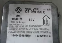 1C0909601C блок управления AirBag (SRS) Skoda Fabia Mk1 (6Y) 2002