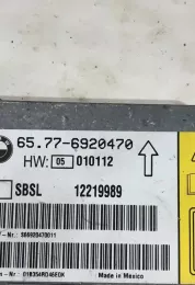 9669204780 блок управління airbag (srs) BMW 7 E65 E66 2002