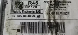 Z4030450030B блок управління airbag (srs) Rover 45 2000