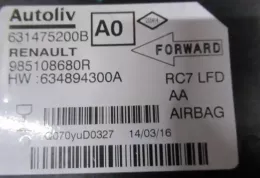 985108680R блок управления AirBag (SRS) Renault Talisman 2015