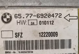 12220009 блок управління airbag (srs) BMW 7 E65 E66 2006