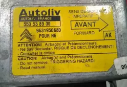 48533 блок управления AirBag (SRS) Citroen Xsara 2000