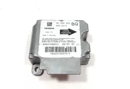 BQS0166014 блок управління airbag (srs) Opel Vectra B 2001