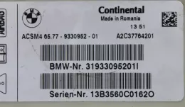 13B3560C01620 блок управління airbag (srs) BMW 5 F10 F11 2013