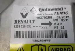 8201236030 блок управління airbag (srs) Renault Twingo II 2011
