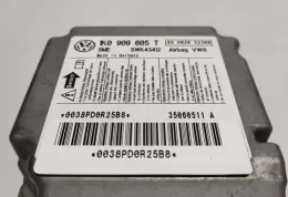 1K909605 блок управління airbag (srs) Volkswagen Golf V