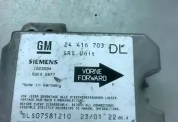 DLS07581210 блок управління airbag (srs) Opel Astra G 2001