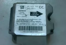 DLS07581210 блок управління airbag (srs) Opel Astra G 2001