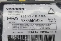 9835661480 блок управления AirBag (SRS) Opel Mokka B 2022