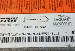 34370045MJ блок управління airbag (srs) Jaguar XJ X308 1998