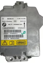 0285010086 блок управления AirBag (SRS) BMW 3 E90 E91 2008