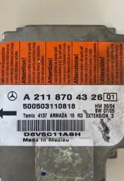500503110818 блок управління airbag (srs) Mercedes-Benz E W211 2004