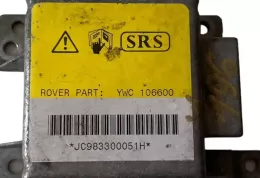 JC983300051H блок управління airbag (srs) Land Rover Discovery 2000