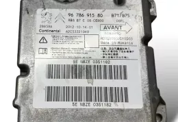 H50000660C100D3 блок управління airbag (srs) Citroen C4 II 2012
